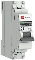 Выключатель автоматический EKF PROxima ВА47-63 1п 1А C 4.5кА картинка